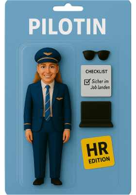 Pilotin-Action-Figur